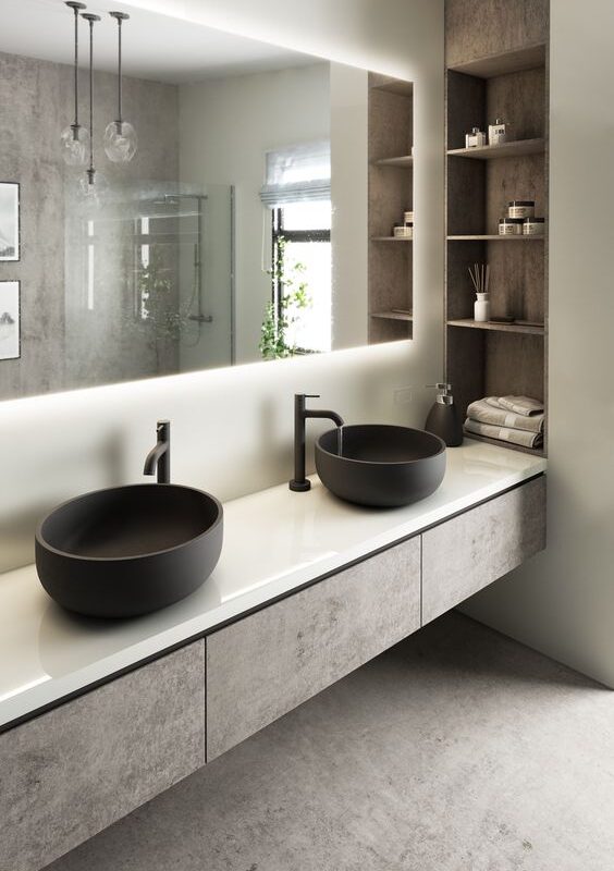 Meuble de salle de bain Saint-Louis 7