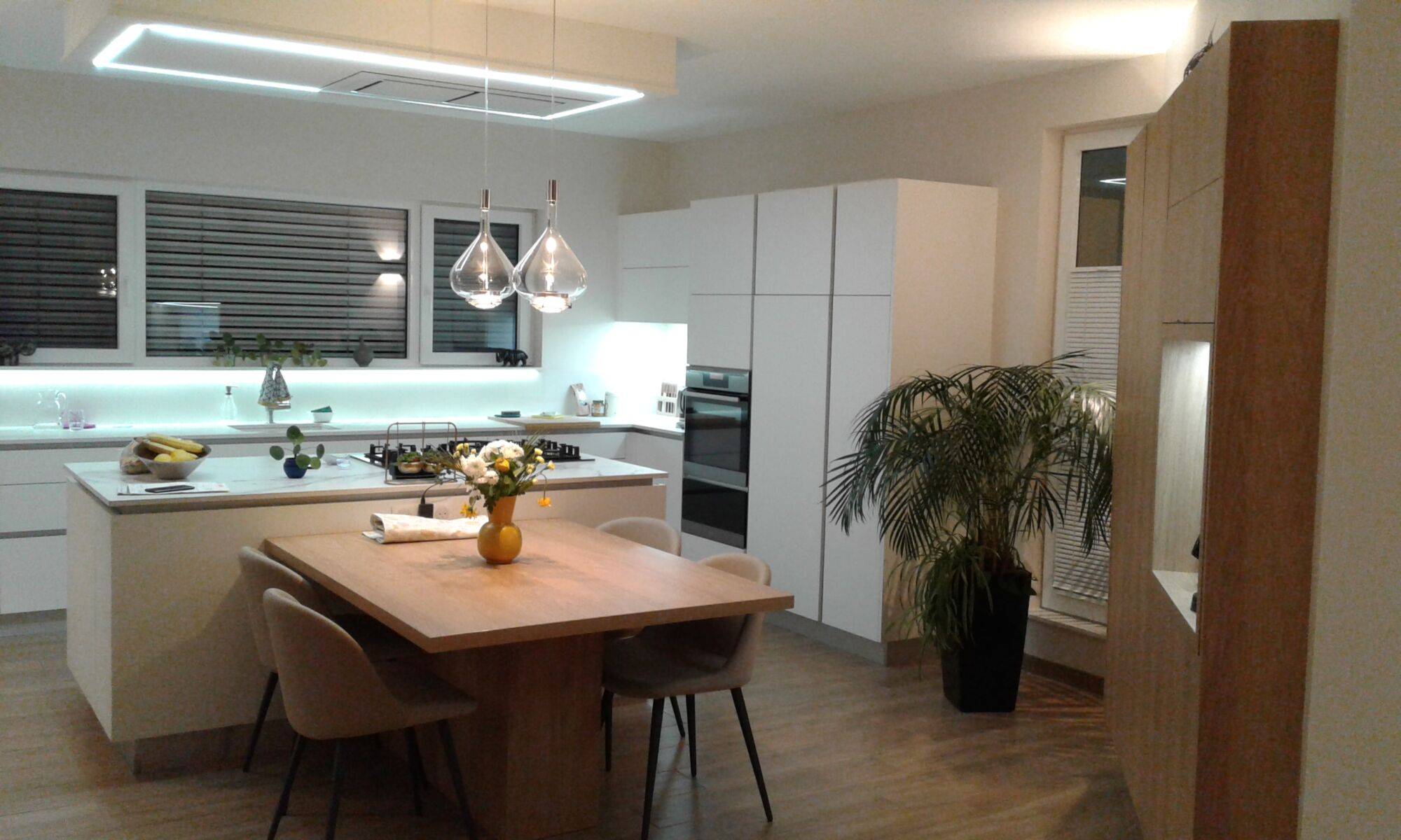 Création d&#8217;une cuisine avec îlot central à Sausheim près de Mulhouse Wittelsheim 1